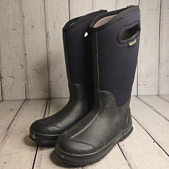 Bogs Women's Classic High 60153-001, Color Black, Size 6 - Picture 9 of 11